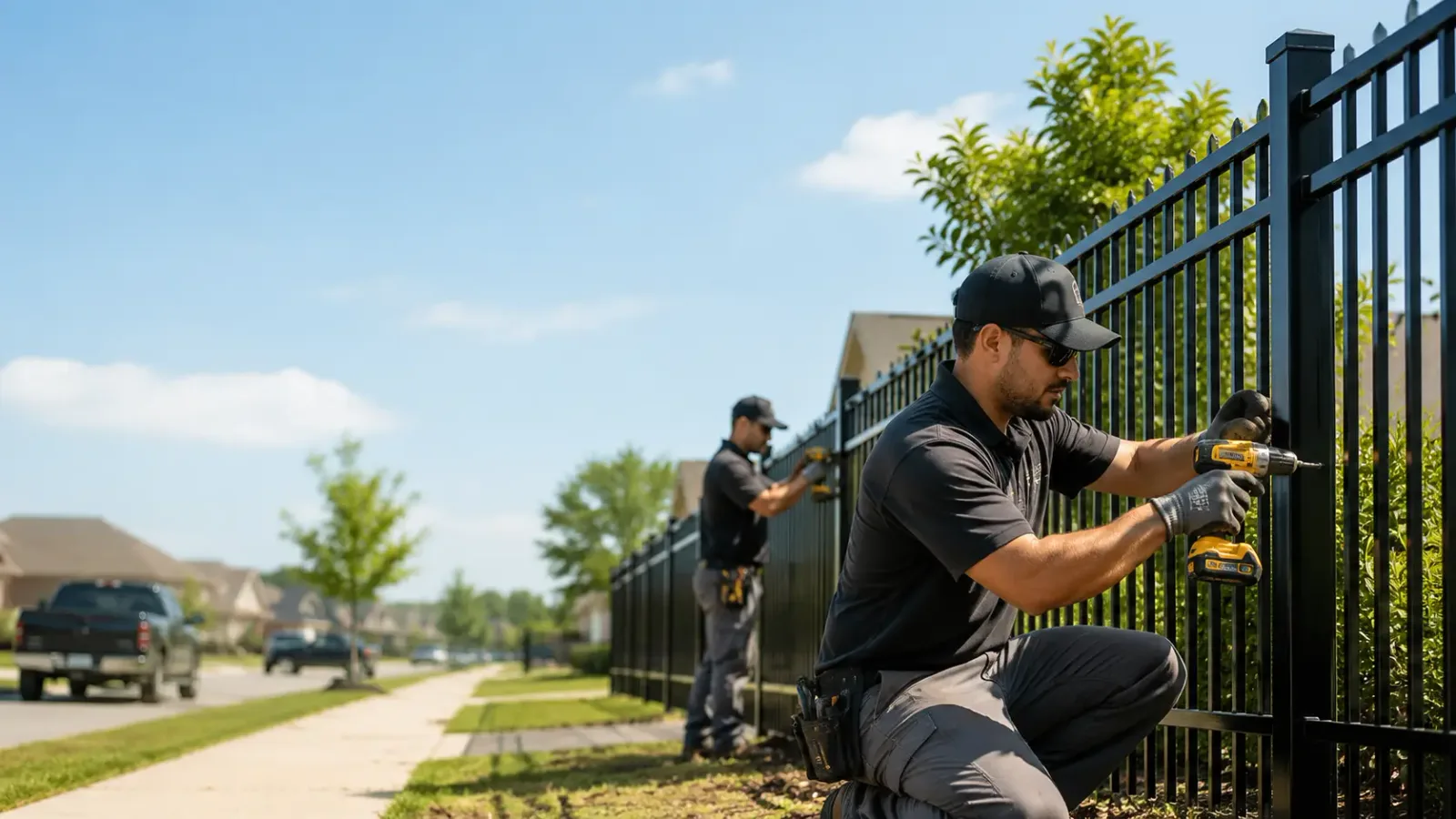 Metal Fence Installation in Santa Maria, CA